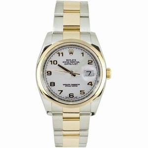 Rolex Swiss automatic Dial color White Watch # 116203.OWA (Men Watch)