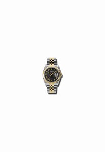 Rolex Automatic Dial color Black Jubilee Watch # 116203BKJRJ (Men Watch)