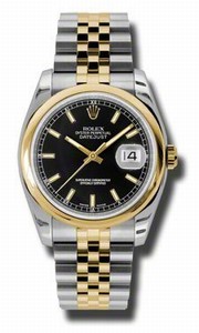 Rolex Automatic Dial color Black Watch # 116203BKSJ (Men Watch)