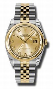 Rolex Automatic Dial color Champagne Watch # 116203CRJ (Men Watch)
