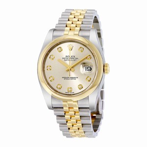 Rolex Automatic Dial color Silver Watch # 116203SDJ (Men Watch)