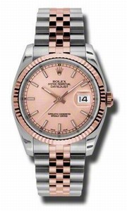 Rolex Automatic Dial color Pink Champagne Watch # 116231PSJ (Women Watch)
