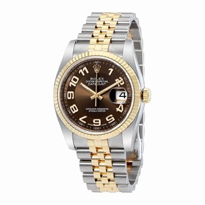 Rolex Automatic Dial color Brown Watch # 116233BRAJ (Men Watch)