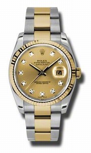 Rolex Automatic Dial color Champagne Watch # 116233CDO (Men Watch)