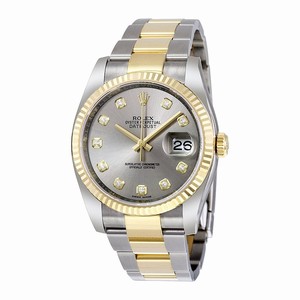 Rolex Automatic Dial color Grey Watch # 116233GYDO (Men Watch)