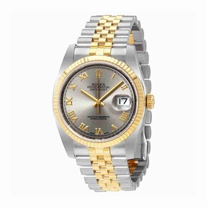 Rolex Automatic Dial color Rhodium Watch # 116233RRJ (Men Watch)