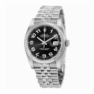 Rolex Automatic Dial color Black Concentric Watch # 116234BKCAJ (Men Watch)