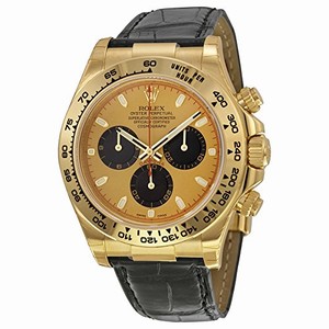 Rolex Automatic Dial color Champagne Watch # 116518CSL (Men Watch)