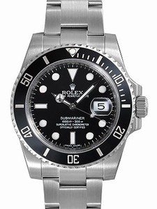 Rolex Submariner Automatic Black Watch #116610LN (Men Watch)