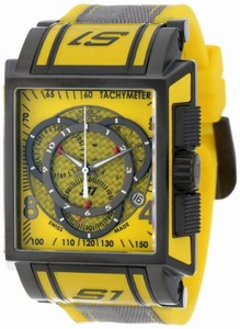 Invicta Swiss Quartz Yellow Watch #11695 (Men Watch)