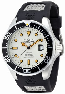 Invicta Automatic White Watch #11753 (Men Watch)