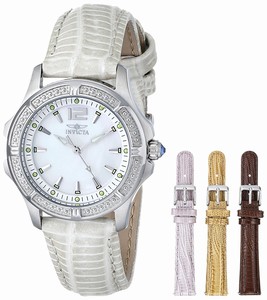 Invicta Silver Dial Luminescent Hands Watch #11782 (Women Watch)