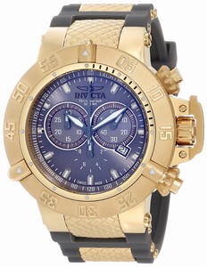 Invicta Subaqua Quartz Chronograph Date Silicone Watch # 11834 (Men Watch)