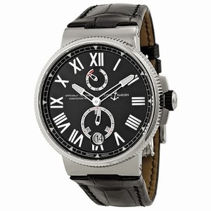 Ulysse Nardin Automatic Dial color Black Watch # 1183-122/42 (Men Watch)