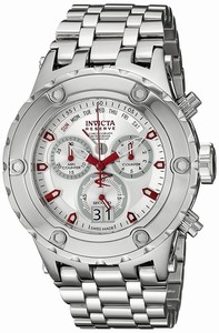 Invicta Silver Dial Stainless Steel Band Watch #11869 (Men Watch)