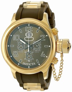 Invicta Russian Diver Quartz Chronograph Date Polyurethane Watch # 11879 (Men Watch)