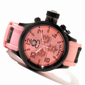 Invicta Quartz Pink Watch #11890 (Men Watch)