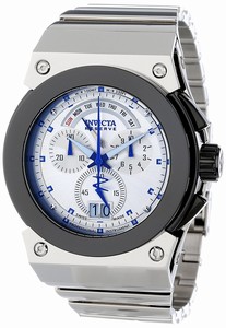 Invicta Silver Dial Stainless Steel Band Watch #11932 (Men Watch)