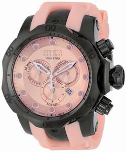 Invicta Swiss Quartz Pink Watch #11965 (Men Watch)