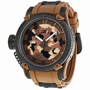 Invicta Brown Camouflage Quartz Watch #1198 (Men Watch)