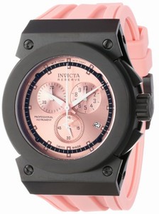 Invicta Swiss Quartz Pink Watch #12028 (Men Watch)