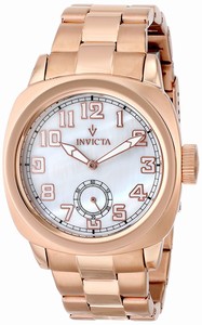 Invicta Mother Of Pearl Dial Stainless Steel Band Watch #12068 (Women Watch)