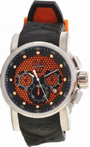 Invicta Quartz Orange Watch #12138 (Men Watch)