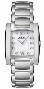 Ebel Quartz MOP Dial set with 10 Diamond hour markers Watch #1215776 (Women Watch)