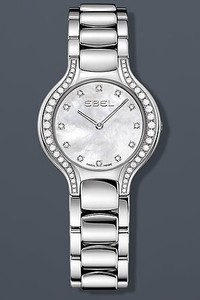 Ebel Quartz White Dial Stainless Steel Watch #1215870 (Women Watch)