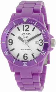 Invicta Swiss Quartz Rubber Watch #1216 (Women Watch)