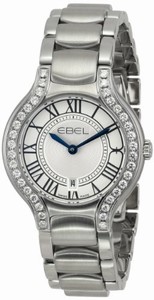 Ebel Swiss Quartz Silver Watch #1216069 (Women Watch)