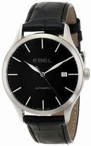 Ebel Swiss Automatic Black Watch #1216089 (Men Watch)