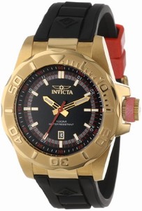 Invicta Swiss Quartz Black Watch #12162 (Men Watch)