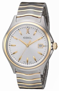 Ebel Swiss Quartz Dial Color Silver Watch #1216202 (Men Watch)
