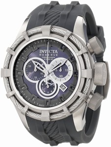 Invicta Reserve Quartz Chronograph Date Green Silicone Watch # 1223 (Men Watch)