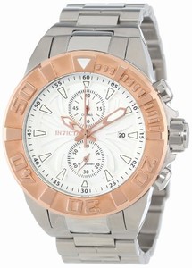 Invicta Japanese Quartz White Watch #12306 (Men Watch)