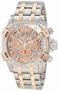 Invicta Swiss Quartz TT Rose Gold Plated SS Watch #1231 (Watch)