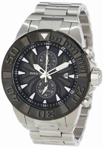 Invicta Japanese Quartz Black Watch #12311 (Men Watch)