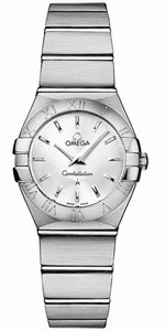 Omega Constellation Brushed Quartz Ladies Watch #123.10.24.60.02.001