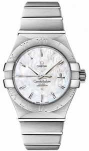 Omega Autoamtic Self-wind Mother Of Pearl Constellation Watch #123.10.31.20.05.001 (Women Watch)