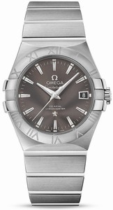 Omega Constellation Co-Axial Automatic Chronometer Date Stainless Steel Watch# 123.10.35.20.06.001 (Men Watch)
