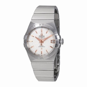 Omega Automatic Dial color White Opaline Watch # 123.10.38.21.02.002 (Men Watch)