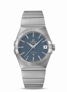 Omega Constellation Co-Axial Chronometer Date Stainless Steel Watch# 123.10.38.21.03.001 (Men Watch)