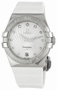 Omega Swiss Quartz Stainless Steel Watch #123.12.35.60.52.001 (Women Watch)