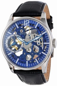 Invicta Mechanical Hand-wind Blue Watch #12404 (Men Watch)