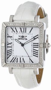 Invicta Swiss Quartz White Watch #12410 (Women Watch)