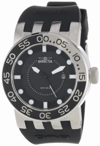 Invicta Japanese Quartz Black Watch #12423 (Men Watch)