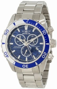 Invicta Swiss Quartz Blue Watch #12445 (Men Watch)