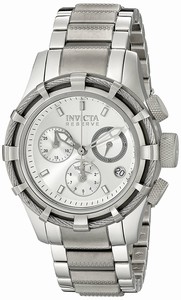 Invicta Silver Dial Stainless Steel Band Watch #12459 (Women Watch)