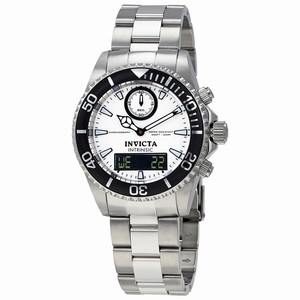 Invicta White Quartz Watch #12470 (Men Watch)